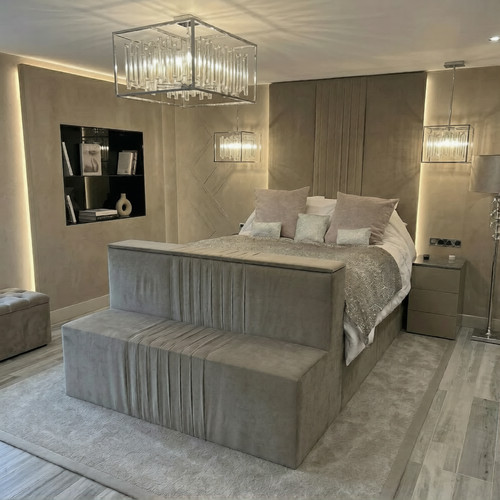 Linestyle high headboard - high, tv