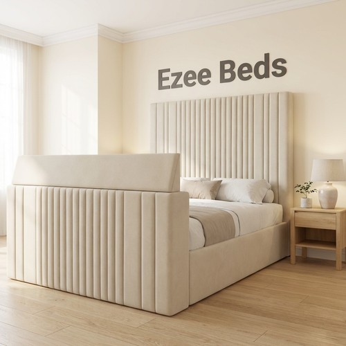 Lined bed frame - lined,