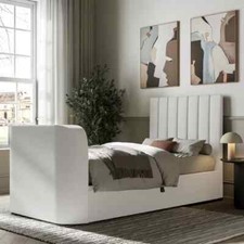 Single TV Bed in Natural