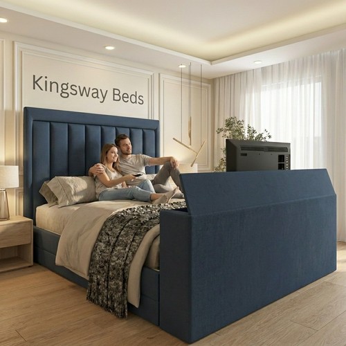 Seville upholstered bed - seville, tv