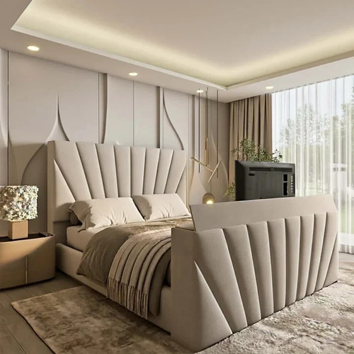 New sunrise panel - tv, bed