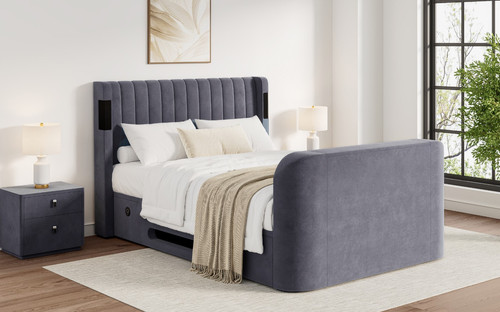 Amber multi media ottoman - 4.1, multi-media