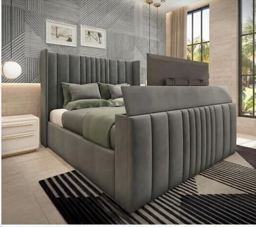 Manhattan upholstered bed - upholstered,