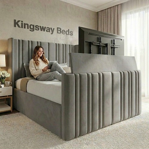 Solara bed frame - tv,