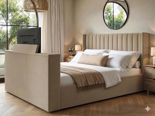 New winged panel bed - panel, frame