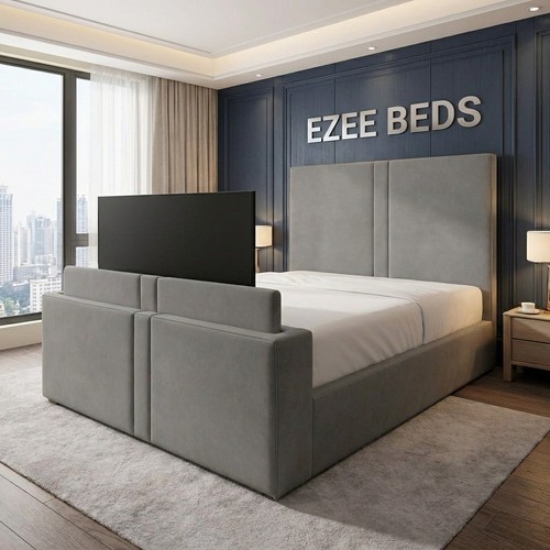 Loxie bed frame - bed, plush