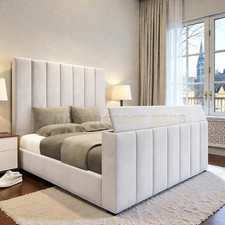 Premium High Headboard TV Bed